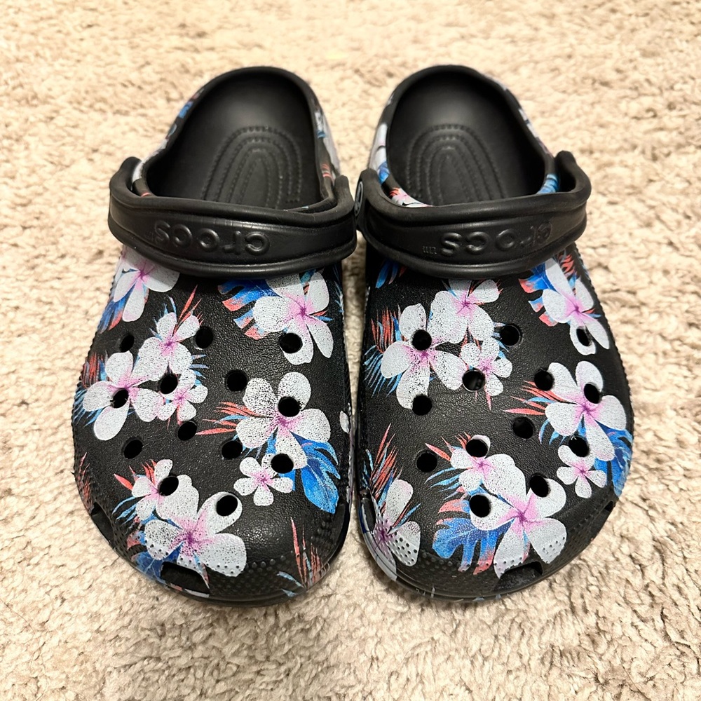 Floral Crocs